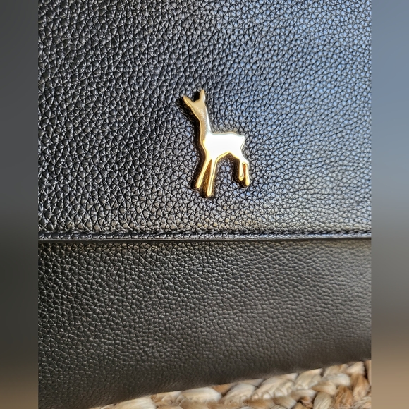 Unique Martine Sitbon "Black" Structured Colorblock Bag - Picture 4 of 14